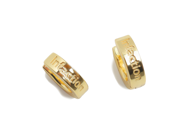 If Engraving Original Pierce Gold