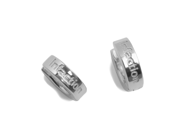 If Engraving Original Pierce Silver