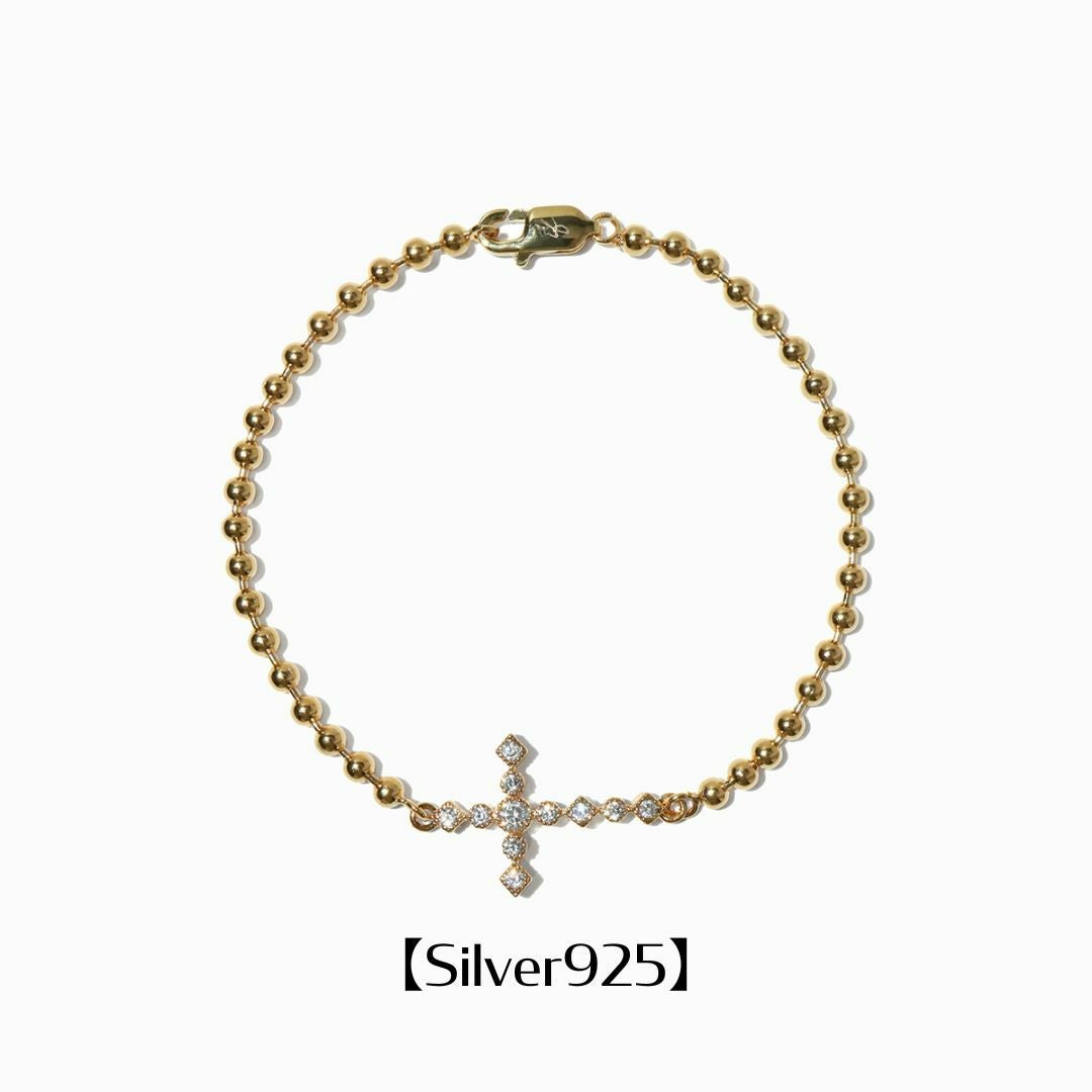 GRAND CROSS グランドクロス シルバー ブレスレット Grand Cross Bracelet【Silver925】（Gold） | Infaction