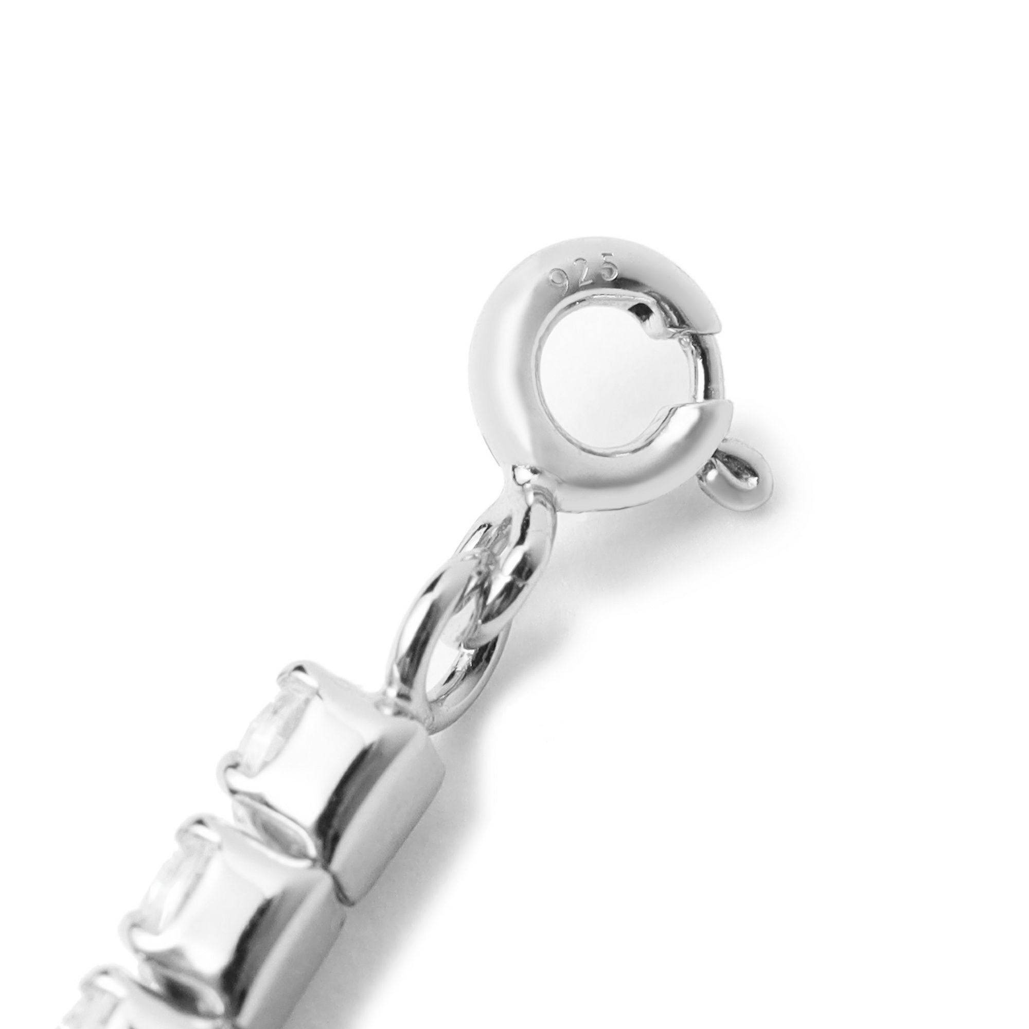 Brilliant Line Necklace 【Silver925】（Silver） | Infaction