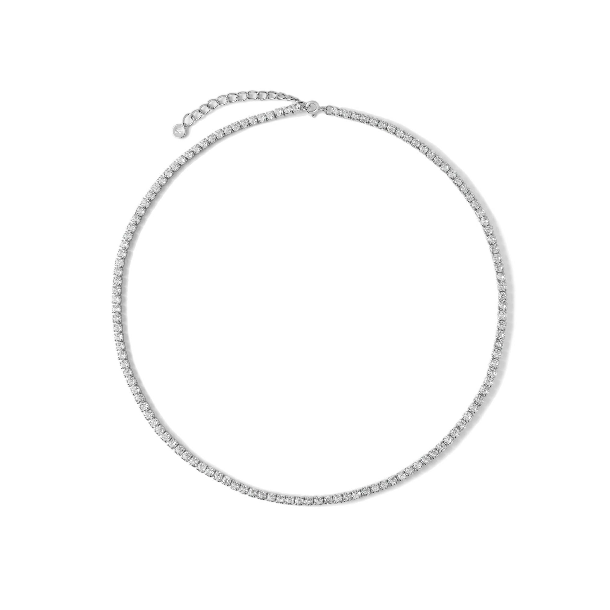 Infaction 藤原樹 Brilliant Line Necklace Brilliant Line Necklace 【Silver925】（Silver） | Infaction