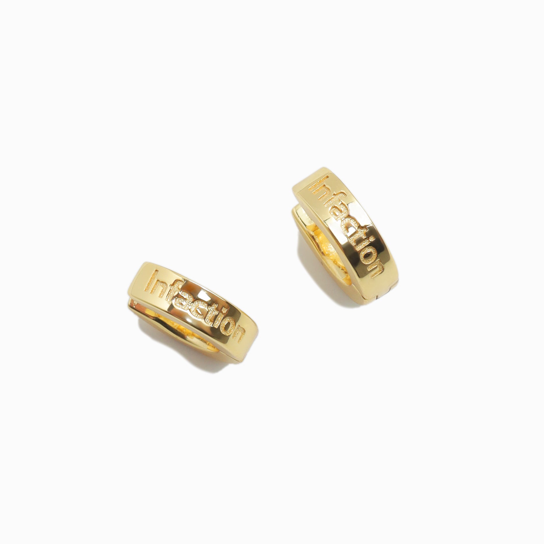 If Engraving Original Pierce【Casual】（Gold） | Infaction