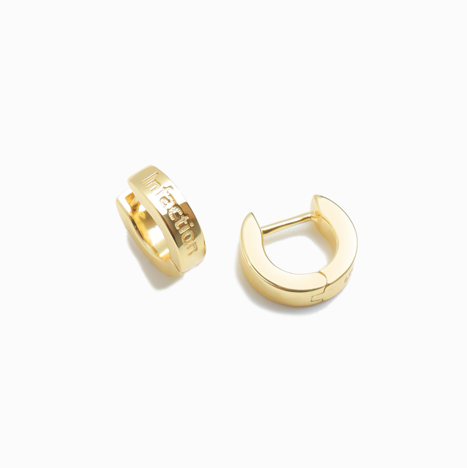 If Engraving Original Pierce【Casual】（Gold） | Infaction