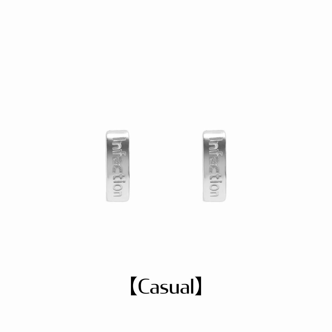 If Engraving Original Pierce【Casual】（Silver） | Infaction