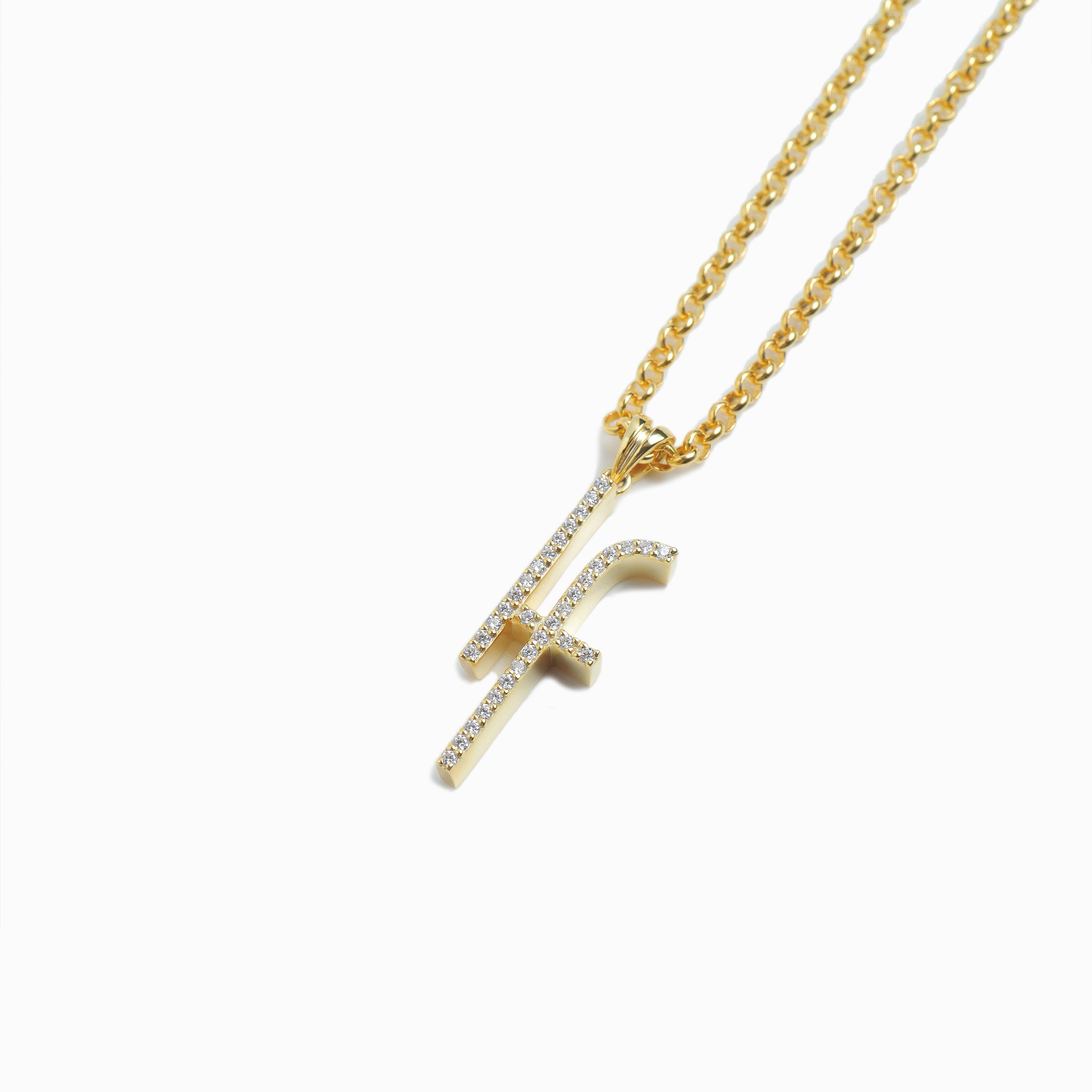 If Motif Shine Necklace【Casual】（Gold） | Infaction